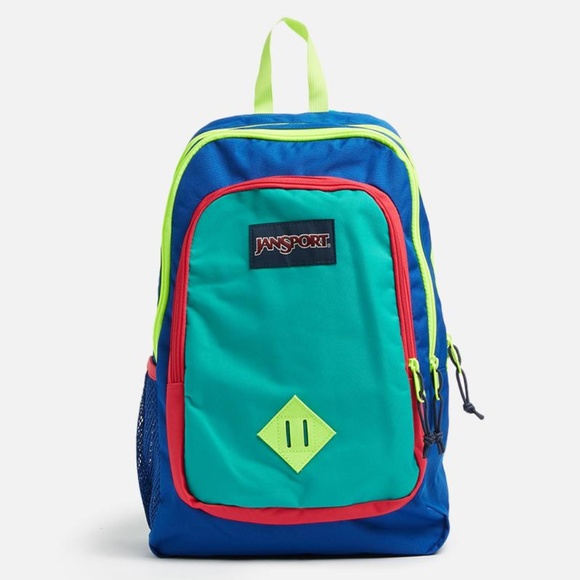 Urban Outfitters Handbags - JanSport Primary Colorblock Unisex Backpack NWT